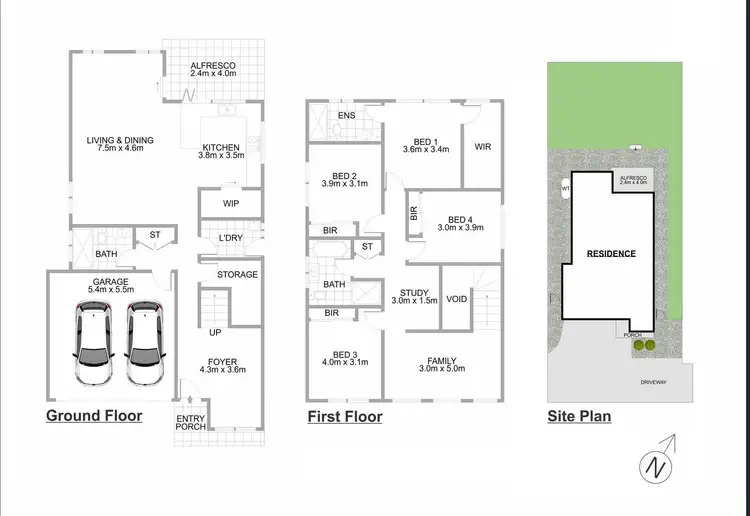 Floorplan of Homely house listing, 28 Whitechapel Ave,, Tallawong NSW 2762
