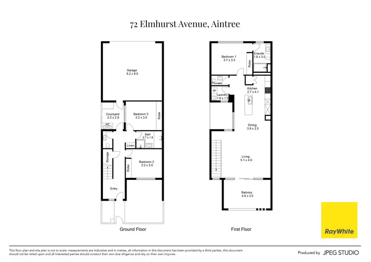 Floorplan of Homely house listing, 72 Elmhurst Avenue, Aintree VIC 3336