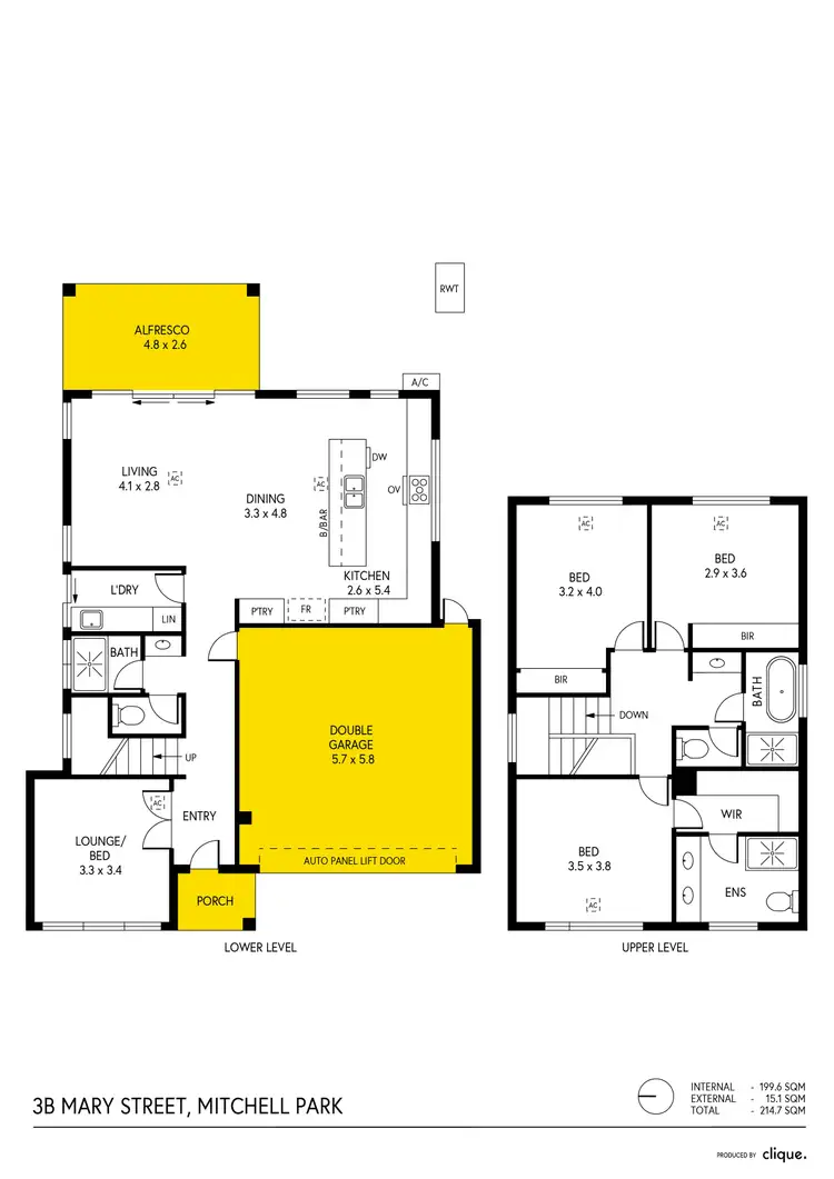 Floorplan of Homely house listing, 3b Mary Street, Mitchell Park SA 5043