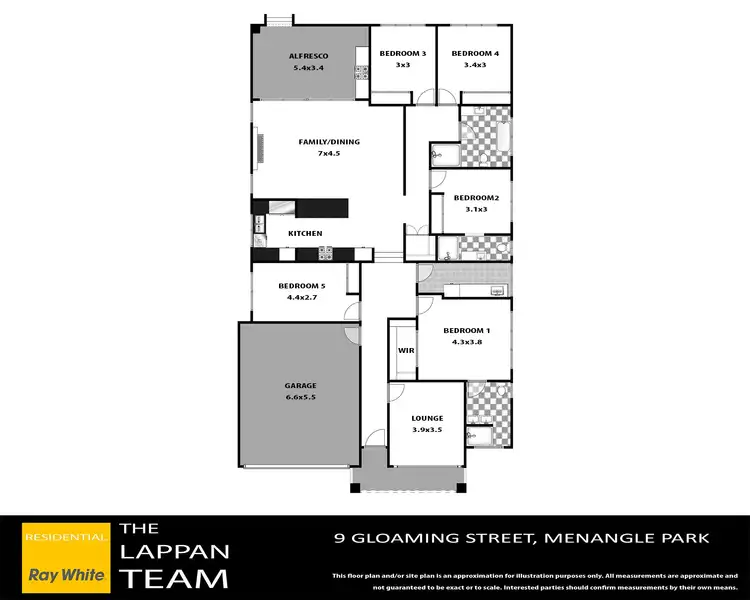 Floorplan of Homely house listing, 9 Gloaming Street, Menangle Park NSW 2563