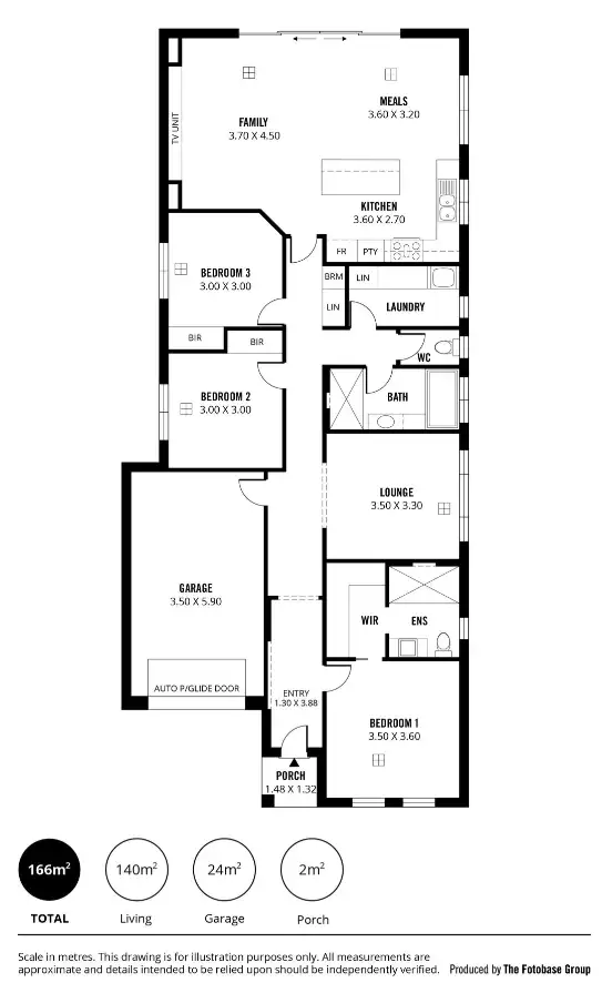 Floorplan of Homely house listing, 11 Ranford Road, Largs North SA 5016