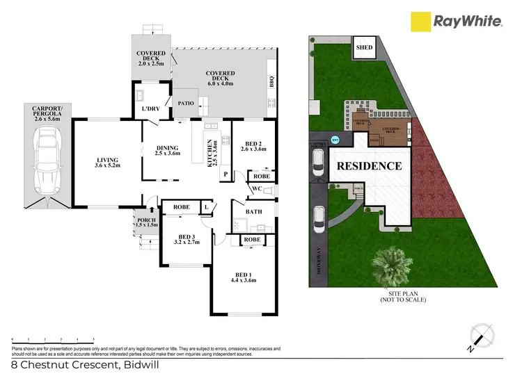 Floorplan of Homely house listing, 8 Chestnut Crescent, Bidwill NSW 2770