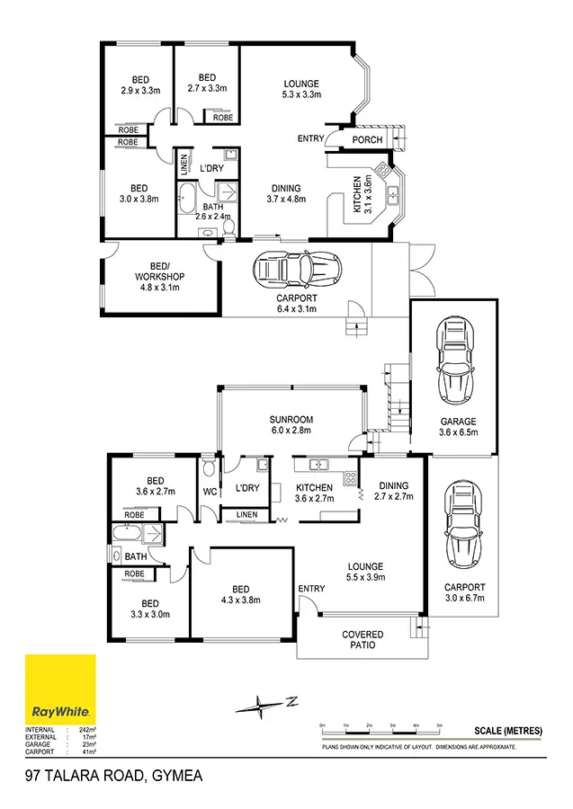 Floorplan of Homely house listing, 97 Talara Road, Gymea NSW 2227