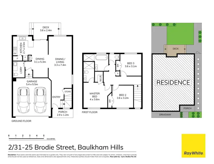 Floorplan of Homely house listing, 2/31-35 Brodie Street, Baulkham Hills NSW 2153