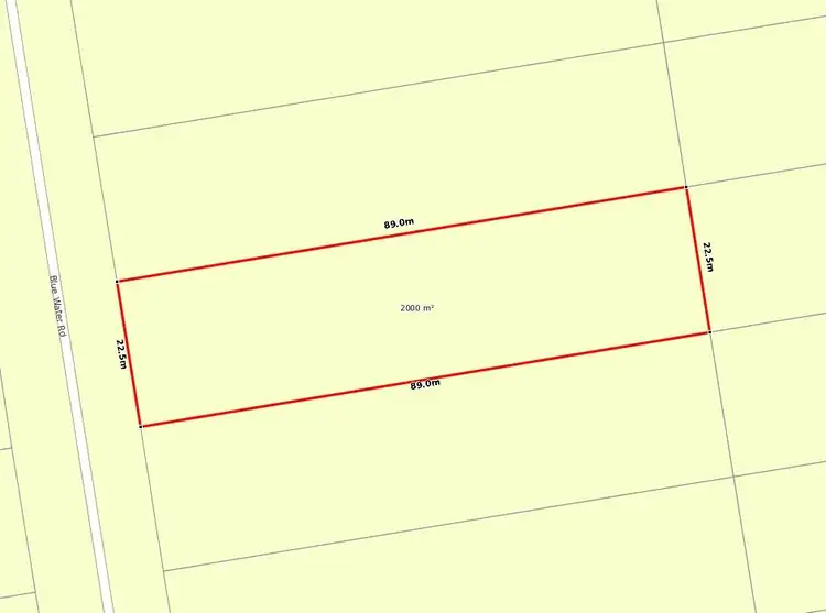 Floorplan of Homely land listing, 28 Blue Water Road, Booral QLD 4655