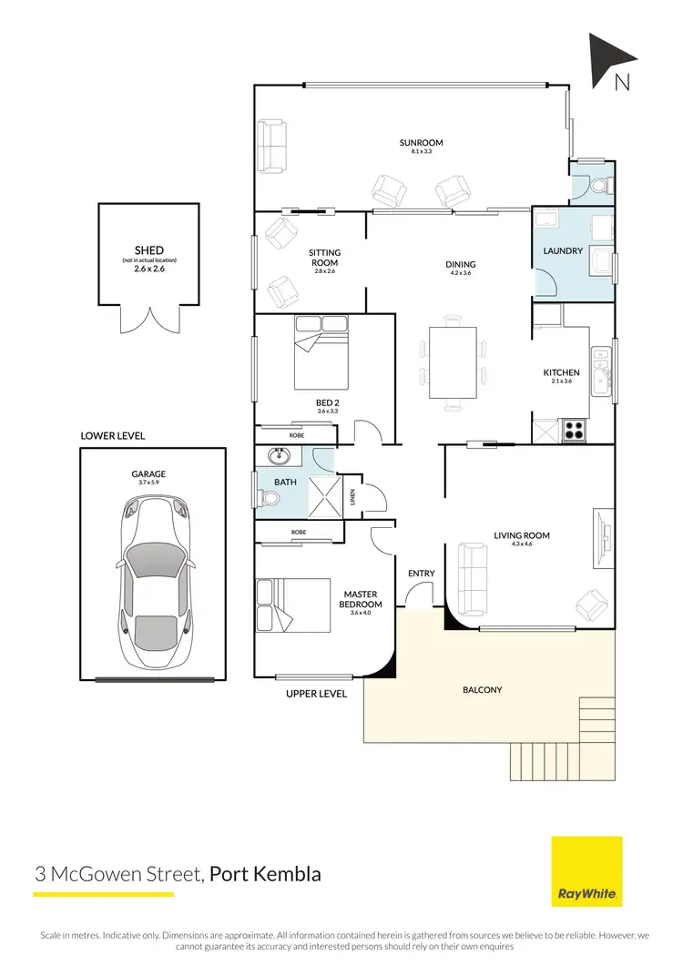 Floorplan of Homely house listing, 3 McGowen Street, Port Kembla NSW 2505