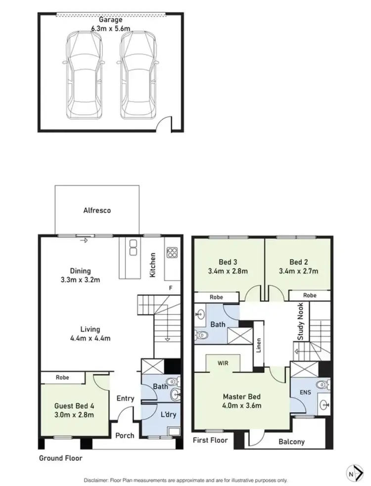Floorplan of Homely house listing, 24 Congo Drive, Tarneit VIC 3029