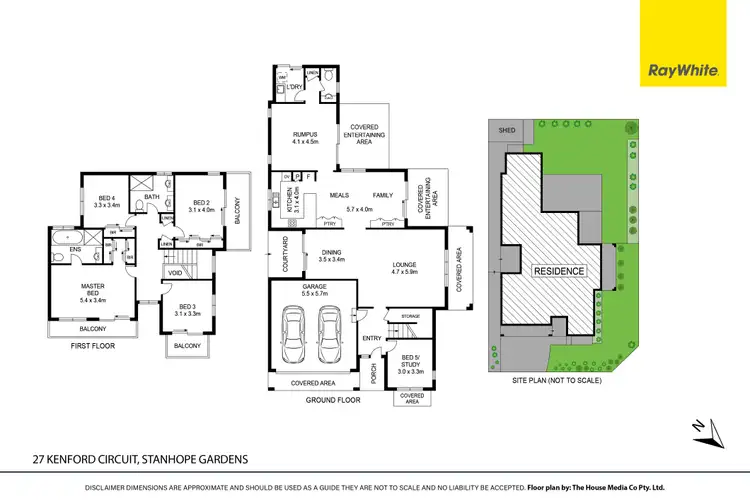Floorplan of Homely house listing, 27 Kenford Circuit, Stanhope Gardens NSW 2768