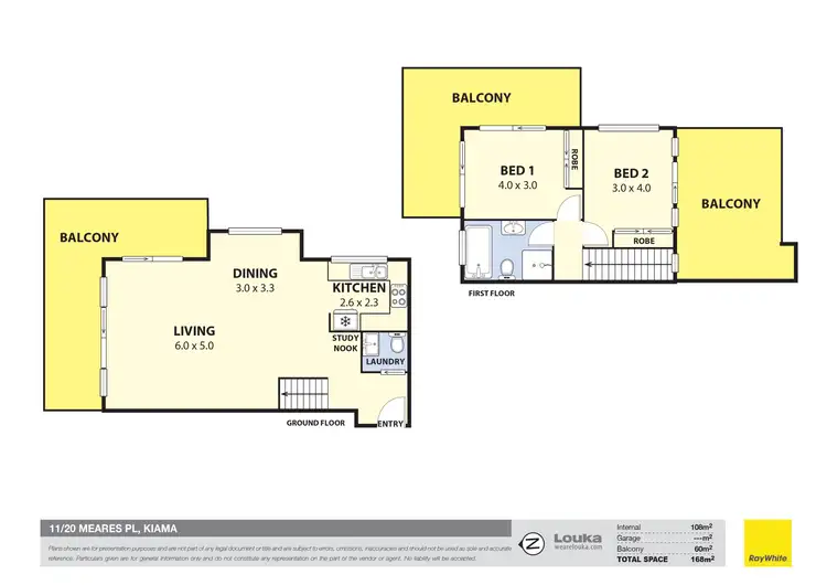 Floorplan of Homely apartment listing, 11/20 Meares Place, Kiama NSW 2533