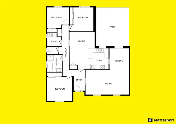 Floorplan of Homely house listing, 4 Clark Court, Mildura VIC 3500