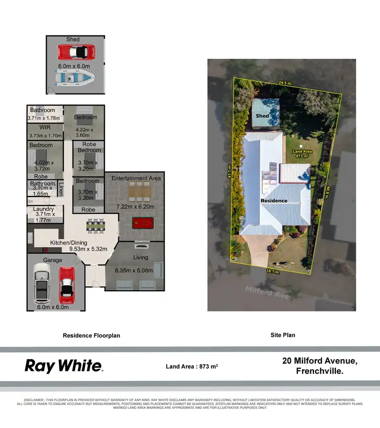 Floorplan of Homely house listing, 20 Milford Avenue, Frenchville QLD 4701