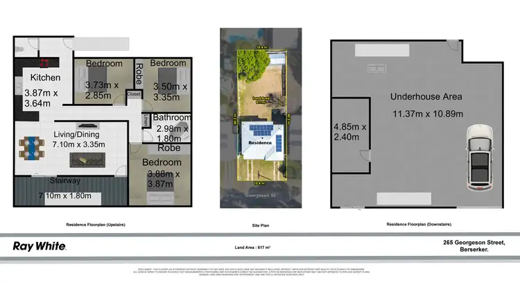 Floorplan of Homely house listing, 265 Georgeson Street, Berserker QLD 4701