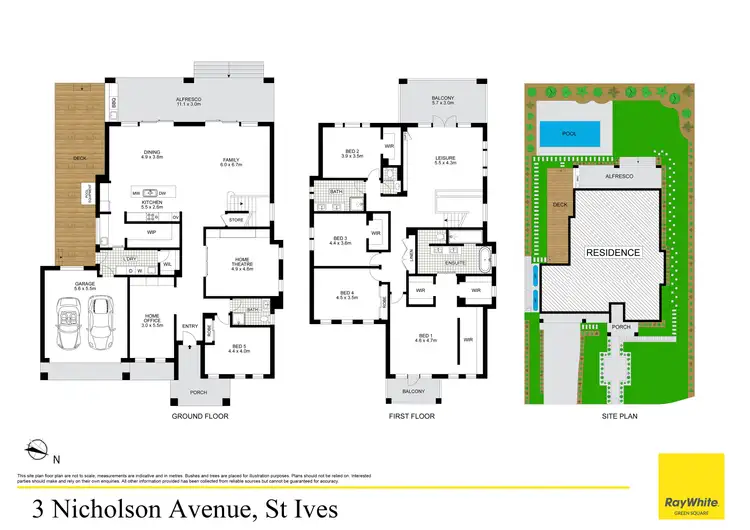 Floorplan of Homely house listing, 3 Nicholson Avenue, St Ives NSW 2075