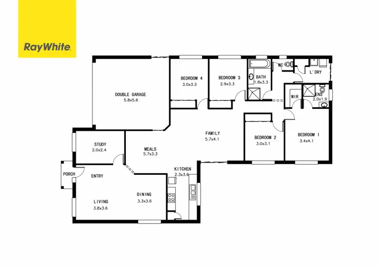 Floorplan of Homely house listing, Property Address available upon request, Kearneys Spring QLD 4350