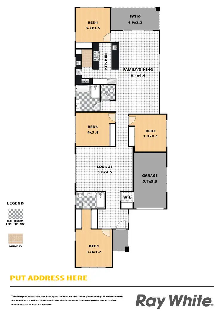 Floorplan of Homely house listing, 23 Cypress Pine Road, Leppington NSW 2179
