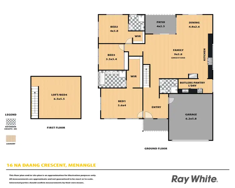 Floorplan of Homely house listing, 16 Na Daang Crescent, Menangle NSW 2568