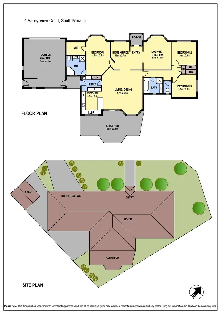 Floorplan of Homely house listing, 4 Valley View Court, South Morang VIC 3752