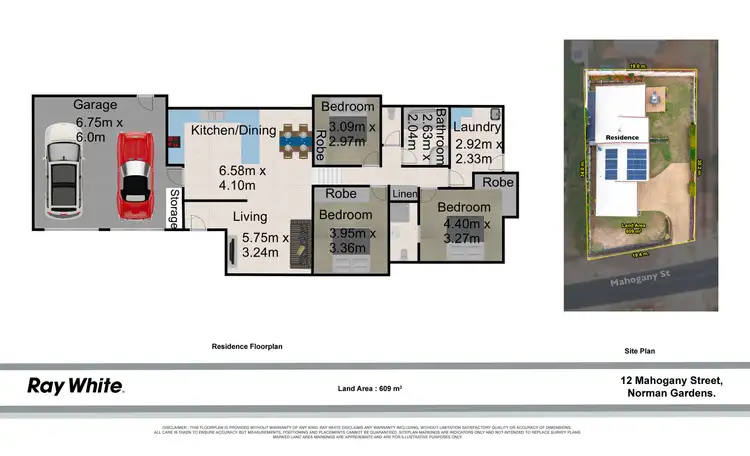 Floorplan of Homely house listing, 12 Mahogany Street, Norman Gardens QLD 4701