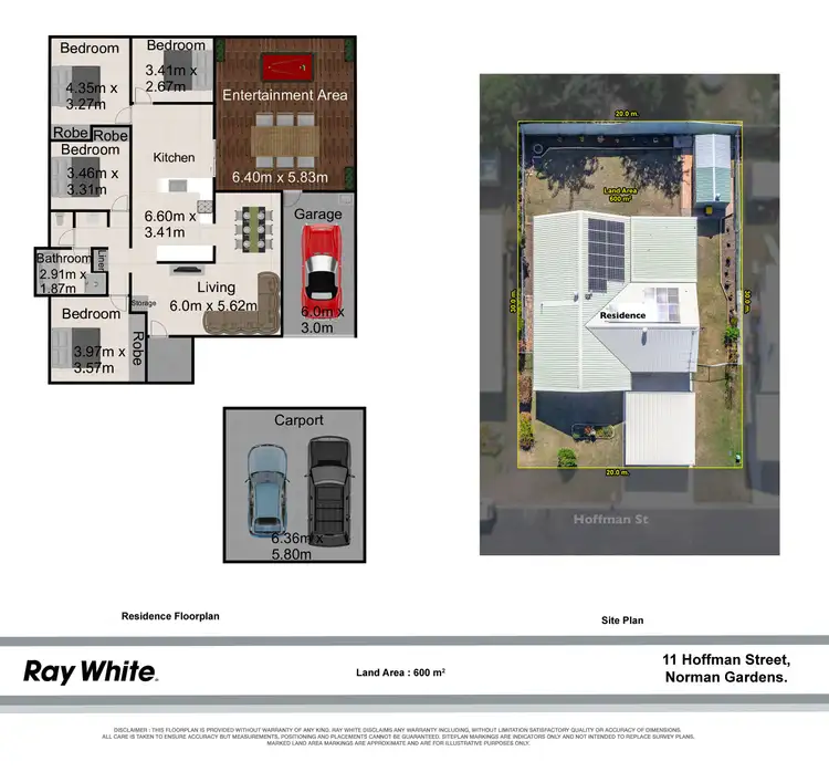 Floorplan of Homely house listing, 11 Hoffmann Street, Norman Gardens QLD 4701
