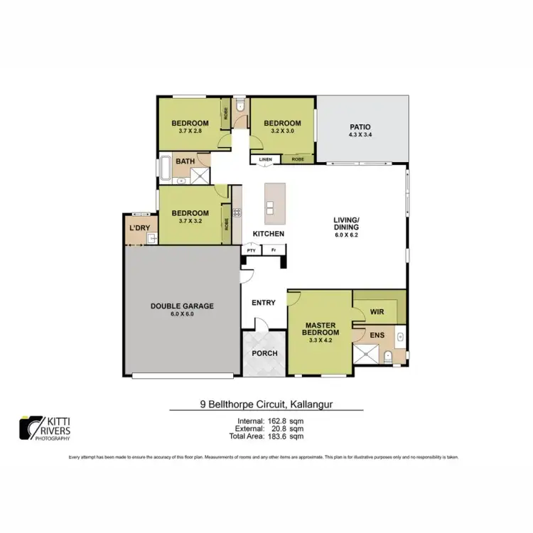 Floorplan of Homely house listing, 9 Bellthorpe Circuit, Kallangur QLD 4503