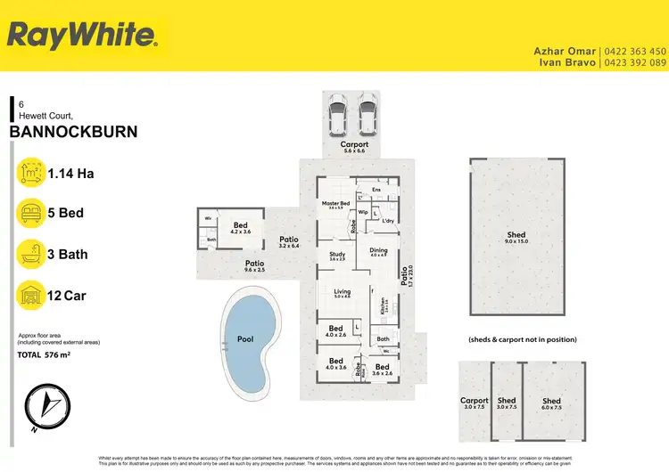 Floorplan of Homely house listing, 6 Hewett Court, Bannockburn QLD 4207