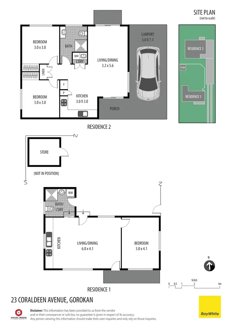Floorplan of Homely house listing, 23 & 23a Coraldeen Avenue, Gorokan NSW 2263