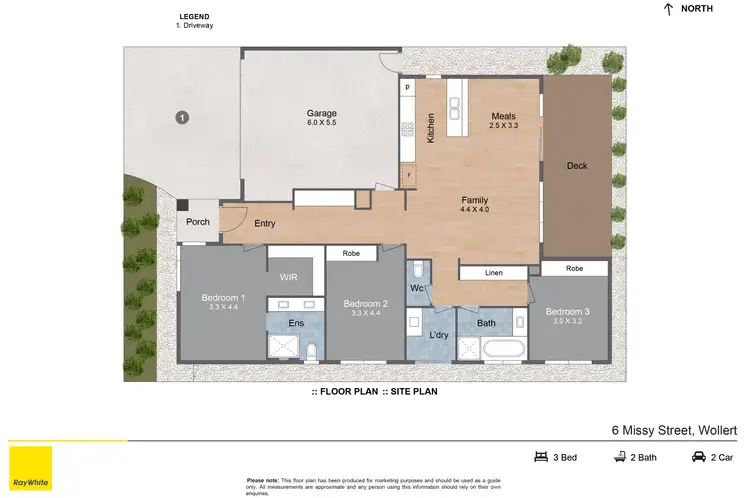 Floorplan of Homely house listing, 6 Missy Street, Wollert VIC 3750
