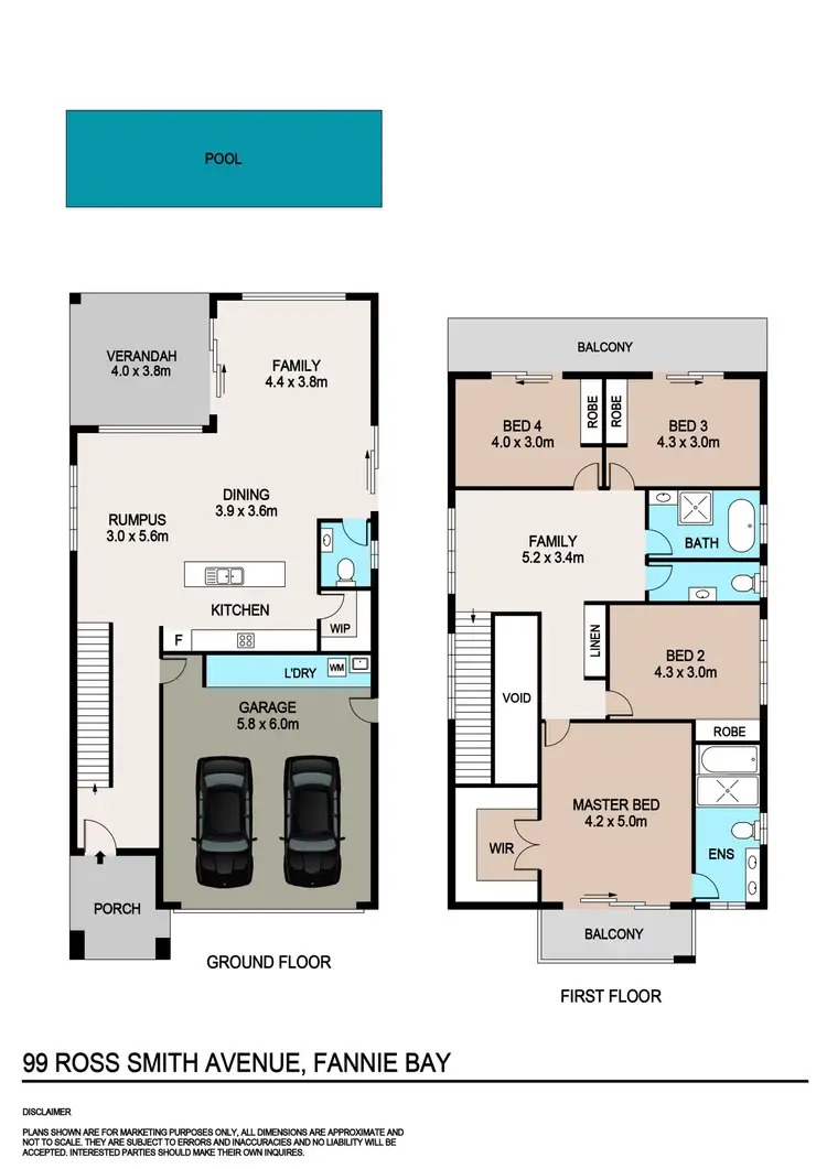 Floorplan of Homely house listing, 99 Ross Smith Avenue, Fannie Bay NT 820