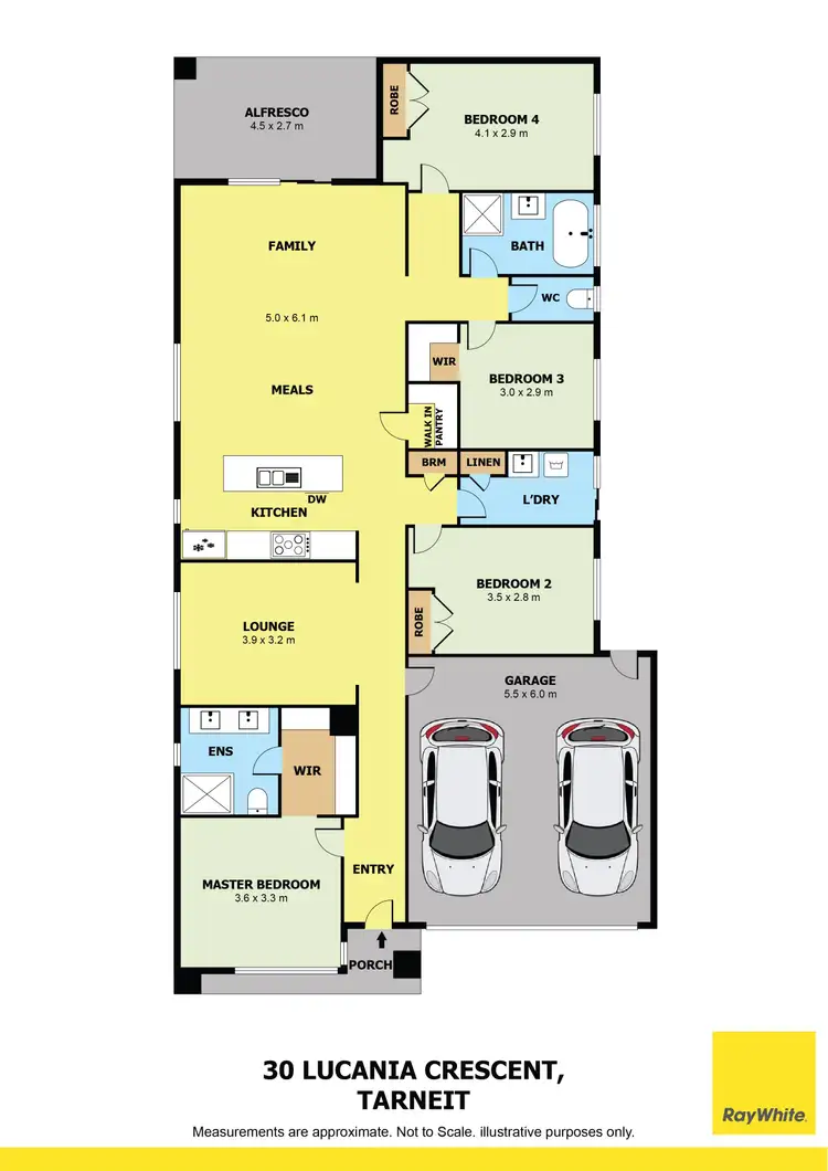 Floorplan of Homely house listing, 30 Lucania Crescent, Tarneit VIC 3029