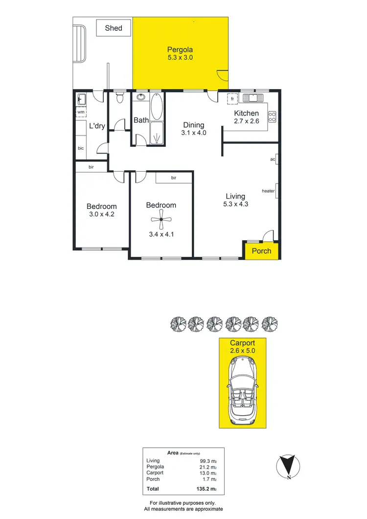 Floorplan of Homely unit listing, 3/18 Thames Street, Clarence Park SA 5034