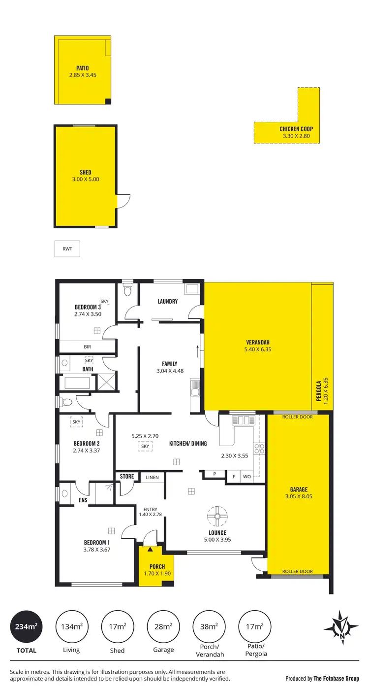 Floorplan of Homely house listing, 21 Pindee Street, Hallett Cove SA 5158