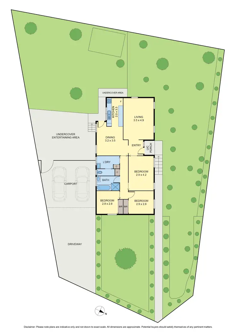 Floorplan of Homely house listing, 147 Riggall Street, Broadmeadows VIC 3047
