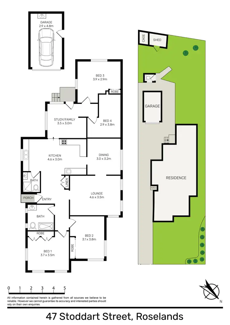 Floorplan of Homely house listing, 47 Stoddart Street, Roselands NSW 2196