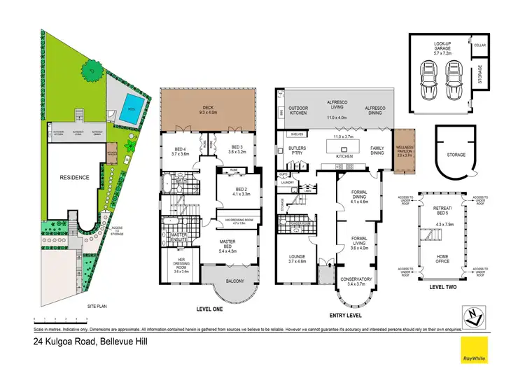 Floorplan of Homely house listing, 24 Kulgoa Road, Bellevue Hill NSW 2023