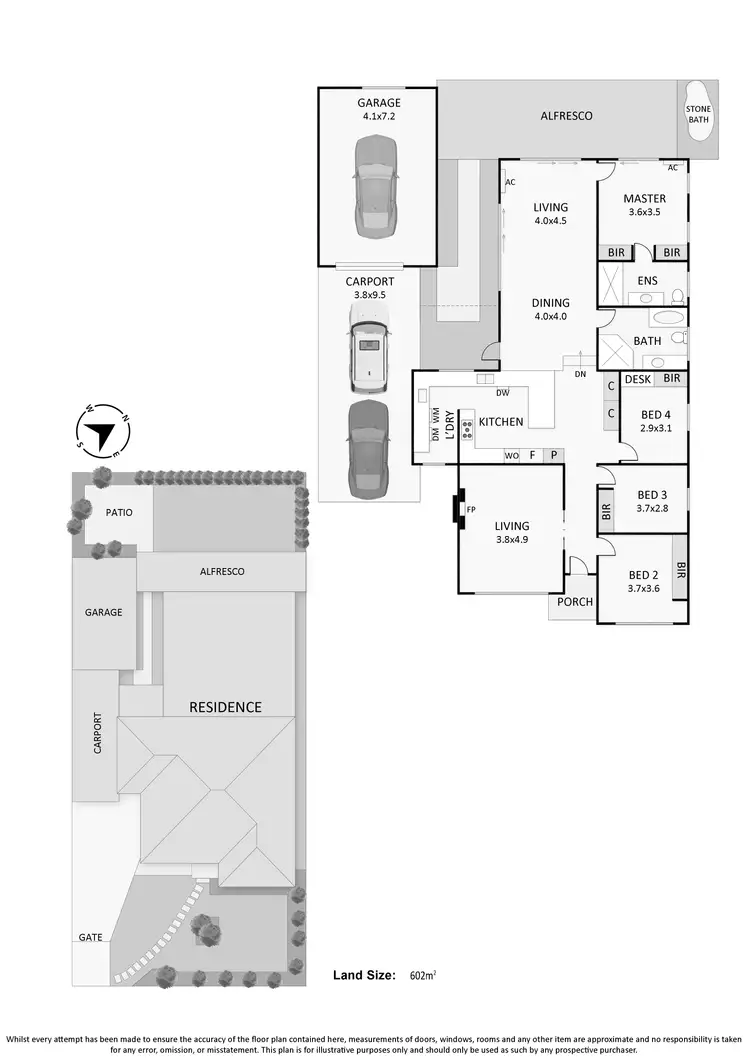 Floorplan of Homely house listing, 17A Duncan Avenue, Seaford VIC 3198