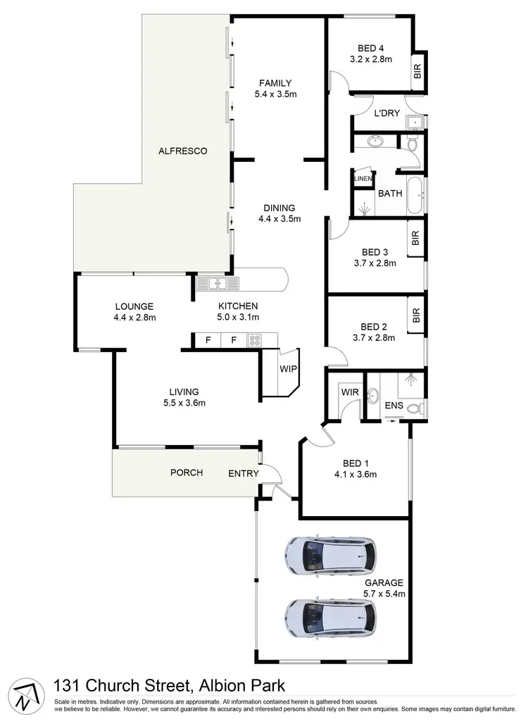 Floorplan of Homely house listing, 131 Church Street, Albion Park NSW 2527