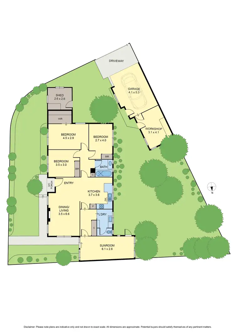 Floorplan of Homely house listing, 20 Grey Court, Coburg VIC 3058