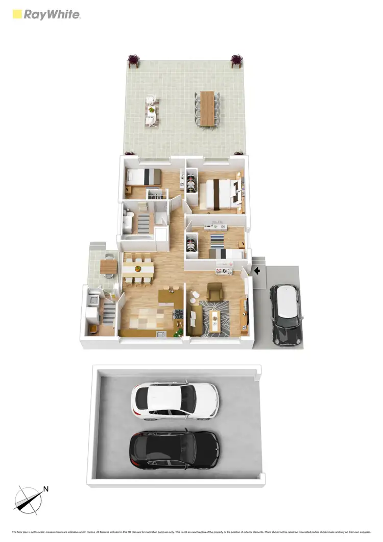 Floorplan of Homely house listing, 178 Cranbourne Road, Frankston VIC 3199
