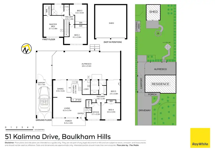 Floorplan of Homely house listing, 51 Kalimna Drive, Baulkham Hills NSW 2153