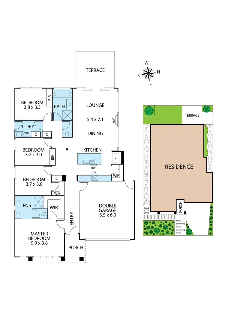 Floorplan of Homely house listing, 5 Chasseens Road, Wollert VIC 3750
