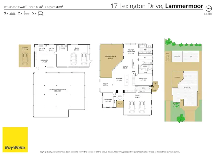 Floorplan of Homely other listing, 17 Lexington Drive, Lammermoor QLD 4703
