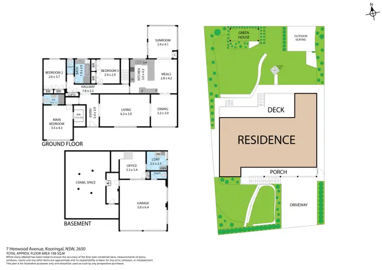 Floorplan of Homely house listing, 7 Henwood Avenue, Kooringal NSW 2650
