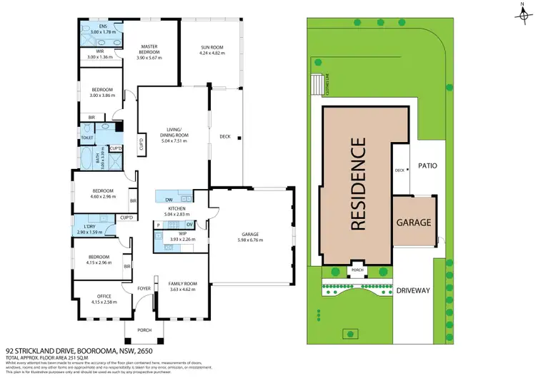 Floorplan of Homely house listing, 92 Strickland Drive, Boorooma NSW 2650