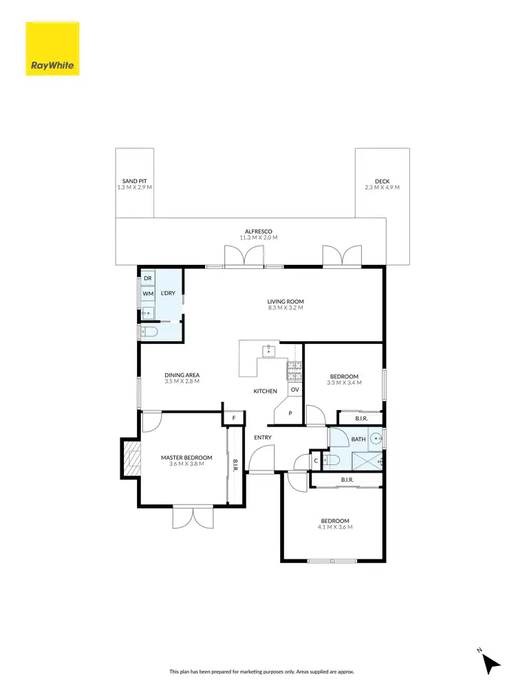 Floorplan of Homely house listing, 104 Haldane Road, Niddrie VIC 3042