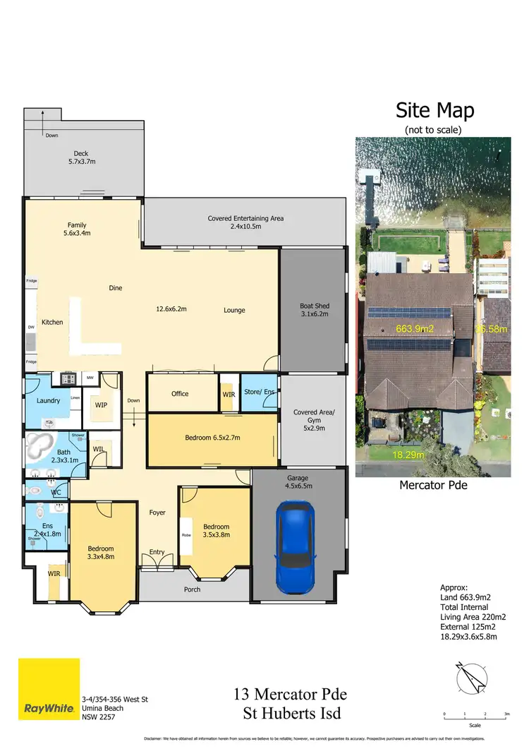 Floorplan of Homely house listing, 13 Mercator Parade, St Huberts Island NSW 2257