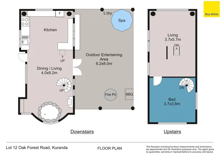 Floorplan of Homely house listing, Lot 12 Oak Forest Road, Kuranda QLD 4881