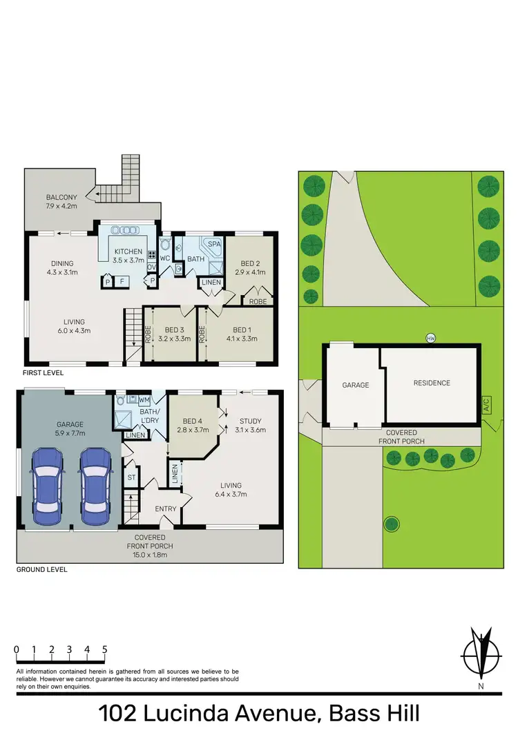 Floorplan of Homely house listing, 102 Lucinda Avenue, Bass Hill NSW 2197