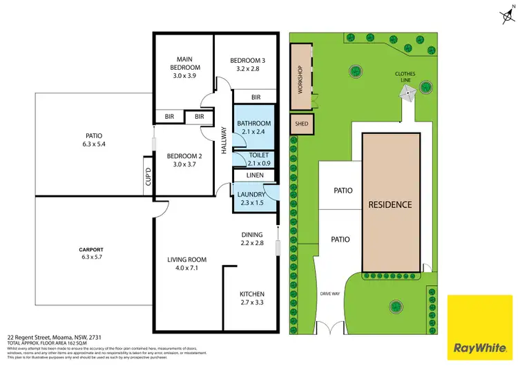 Floorplan of Homely house listing, 22 Regent Street, Moama NSW 2731