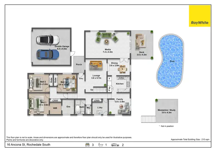 Floorplan of Homely house listing, 16 Ancona Street, Rochedale South QLD 4123
