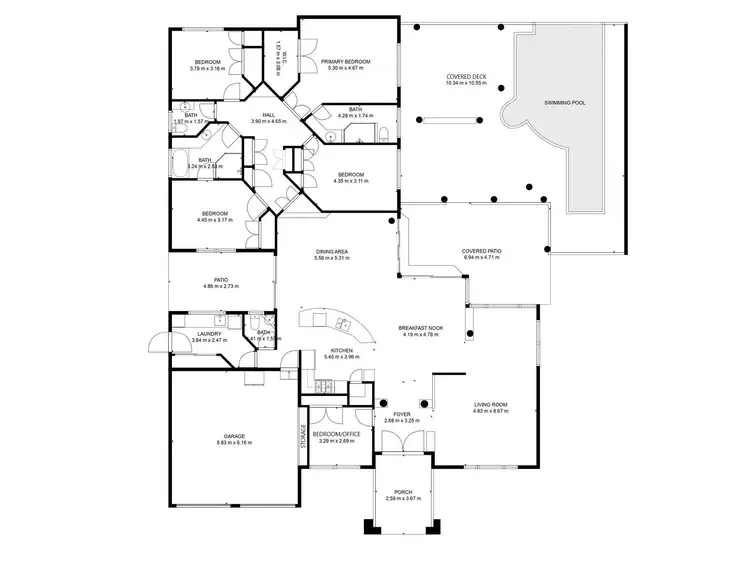 Floorplan of Homely house listing, 6 Robina Drive, Avoca QLD 4670